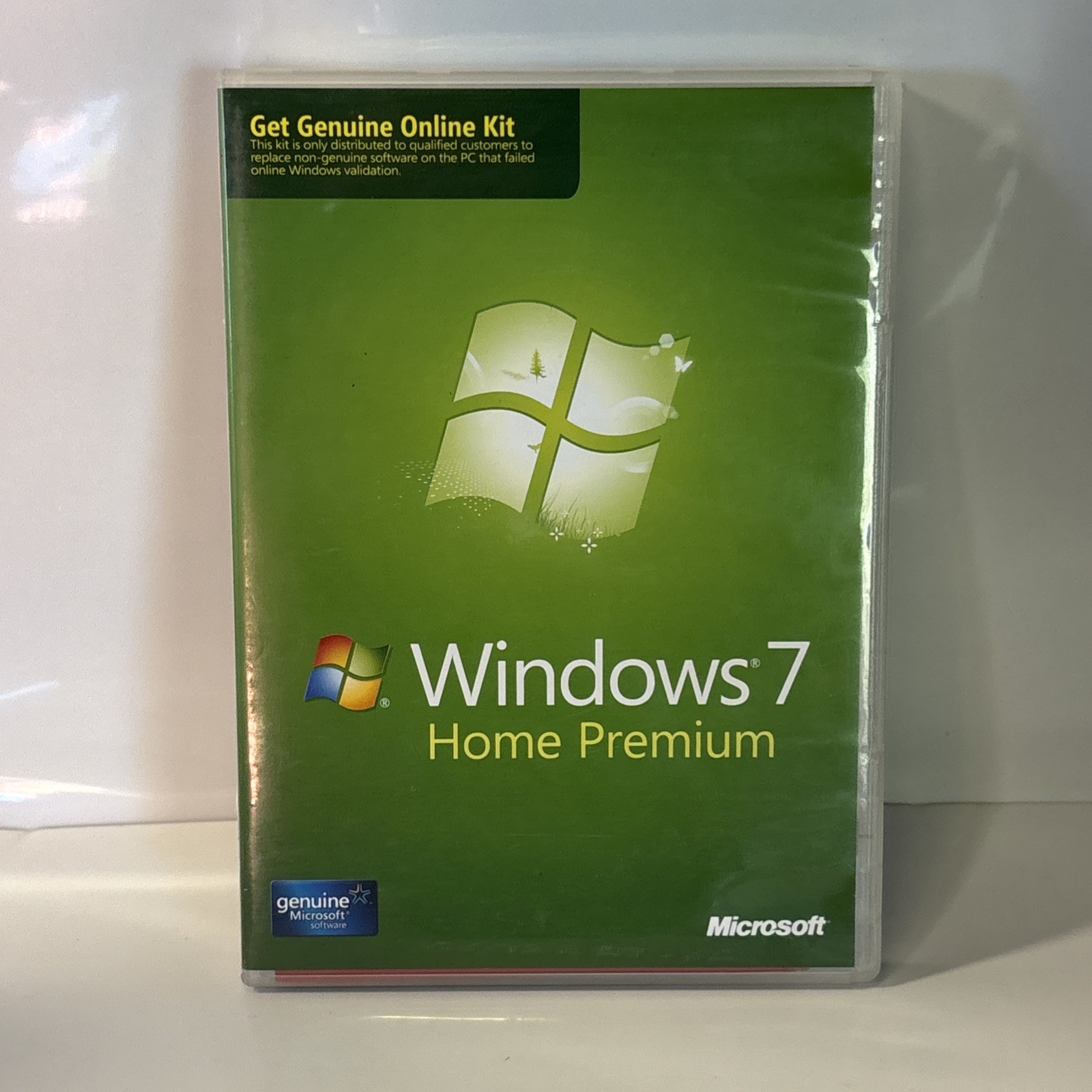 Microsoft Windows 7 Home Premium Upgrade  2 Discs 32 And 64 Bit Good Condition