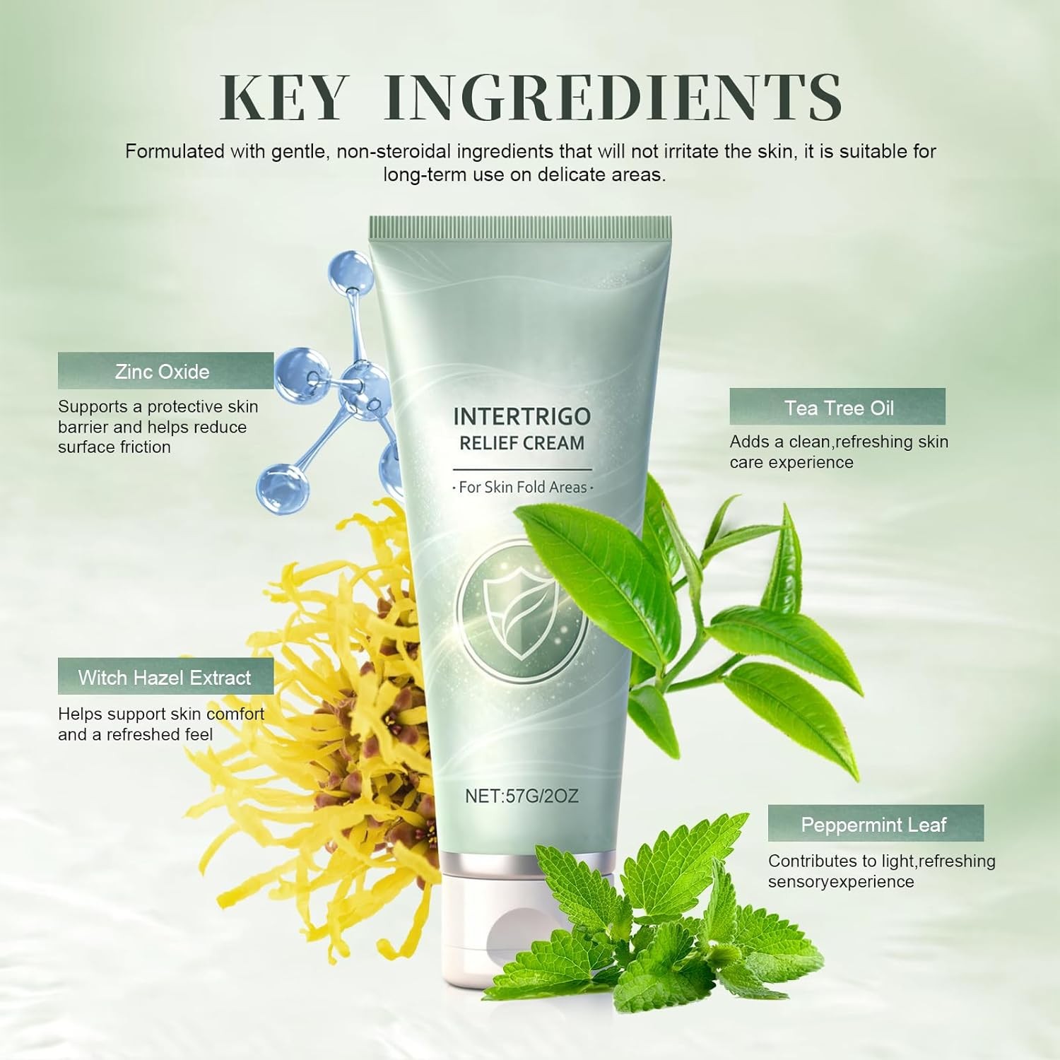 2 PACK Intertrigo Cream, Professional Intertrigo Relief Cream ~20% OFF