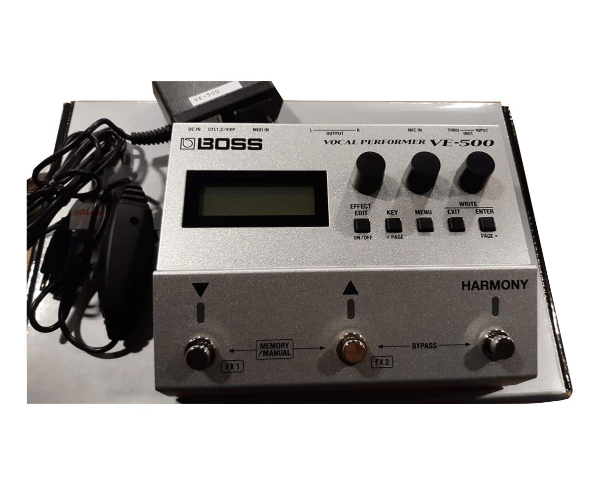 Boss VE-500 Vocal Performer Pedal - Open Box