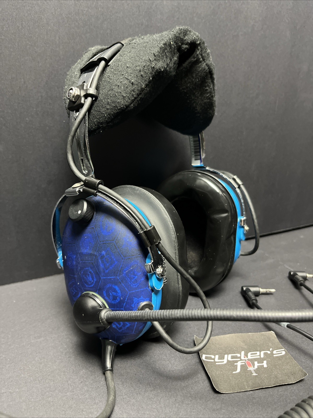 David Clark H-PC 40642G-01 Headset For Computers Tablets 3.5mm Jack Noise Cancel