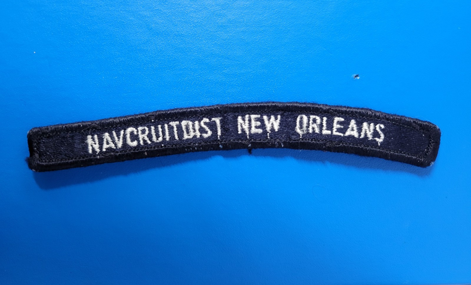US Navy NAVCRUITDIST NEW ORLEANS Navy Recruiting District Louisiana UIM Patch