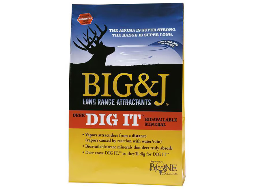 Big & J Deer-Dig-It Mineral Deer Attractant Powder 4.5 lb
