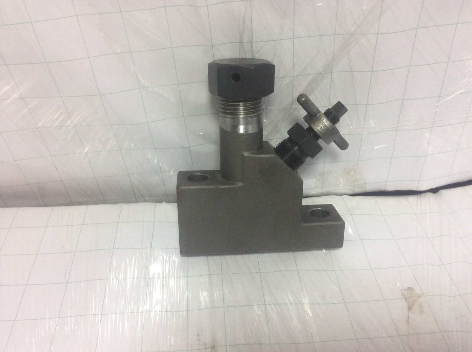 High pressure Hydraulic Easy Read Flow Control Needle Valve with standing