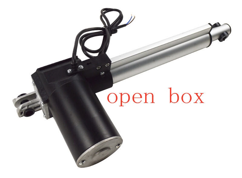 open box 13.78inch 6000N Linear Actuator DC Electric Actuator Motors Industrial