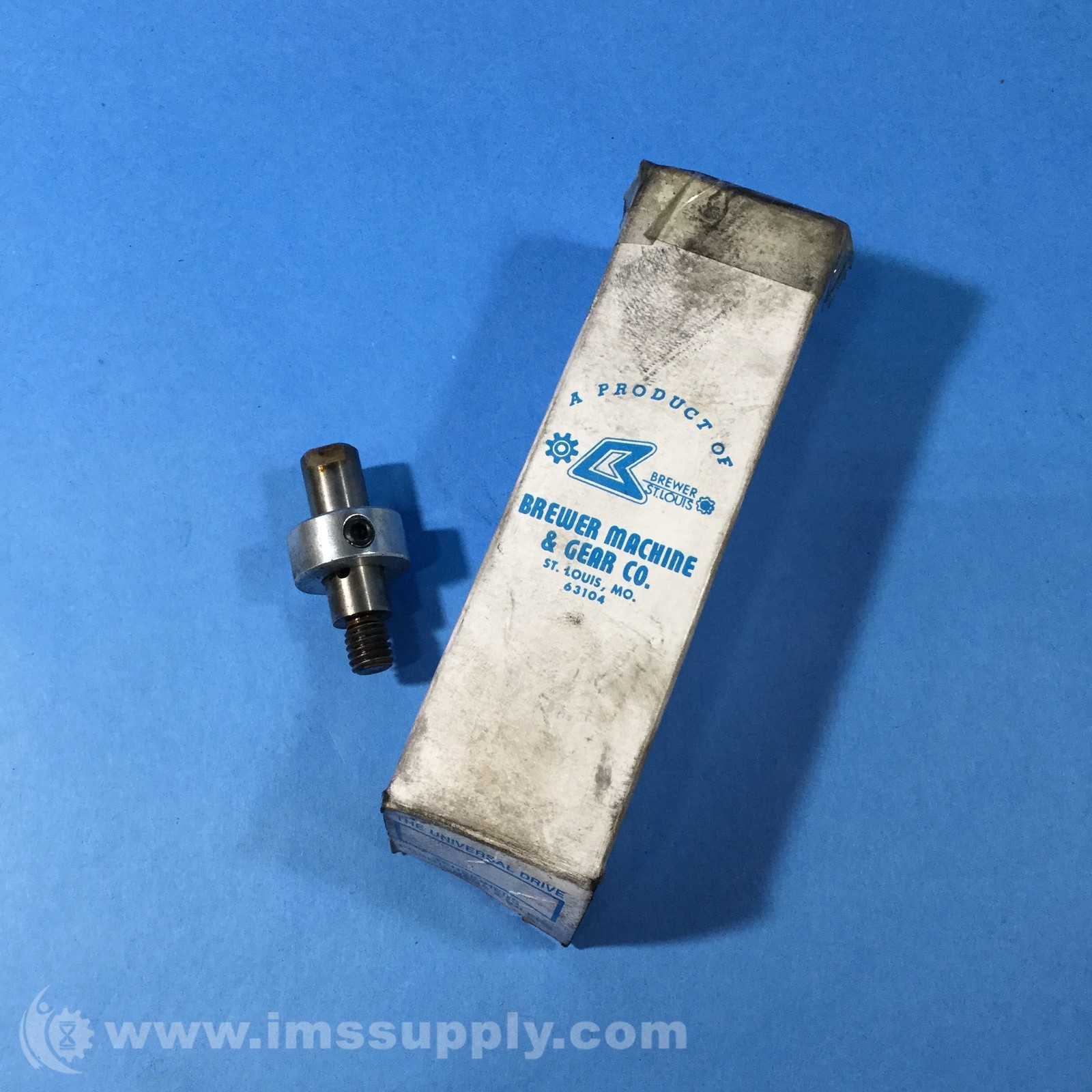 Brewer Machine SO1 Idler Shaft w/ Set Collar 2462