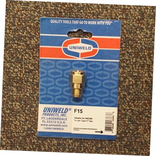 Uniweld F15 Adaptor for WH350 to use Type17 Welding/Brazing Tips - NEW!