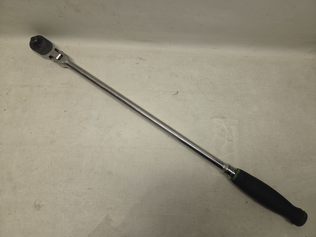 Snap On 1/2" Drive Dual 80 Technology Soft Grip Long Handle Flex-Head Ratchet