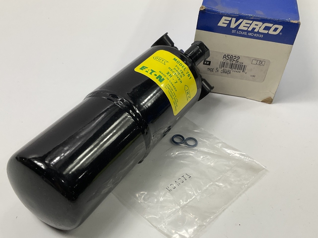Everco A5822 A/C Accumulator For 1988-1993 Hyundai Sonata