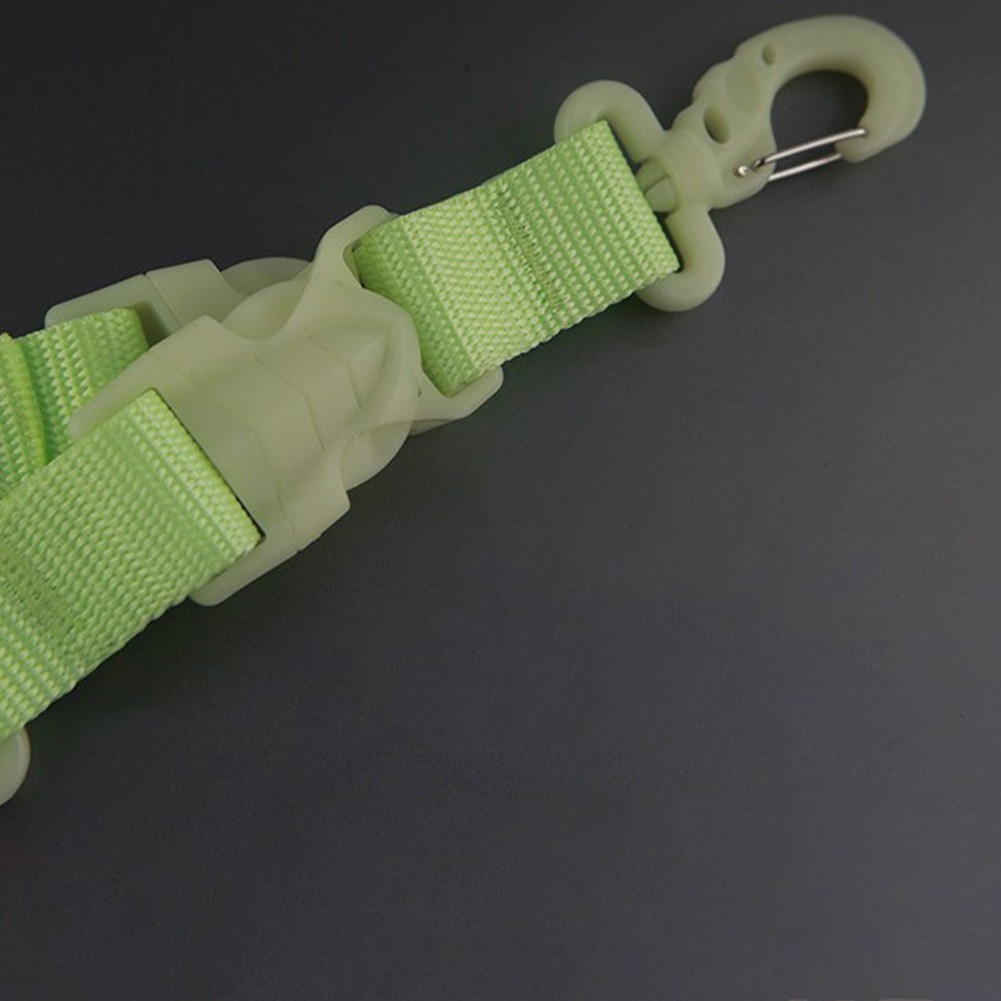 Lightweight Nylon Diving Fin Strap with Glow Feature for Easy Visibility