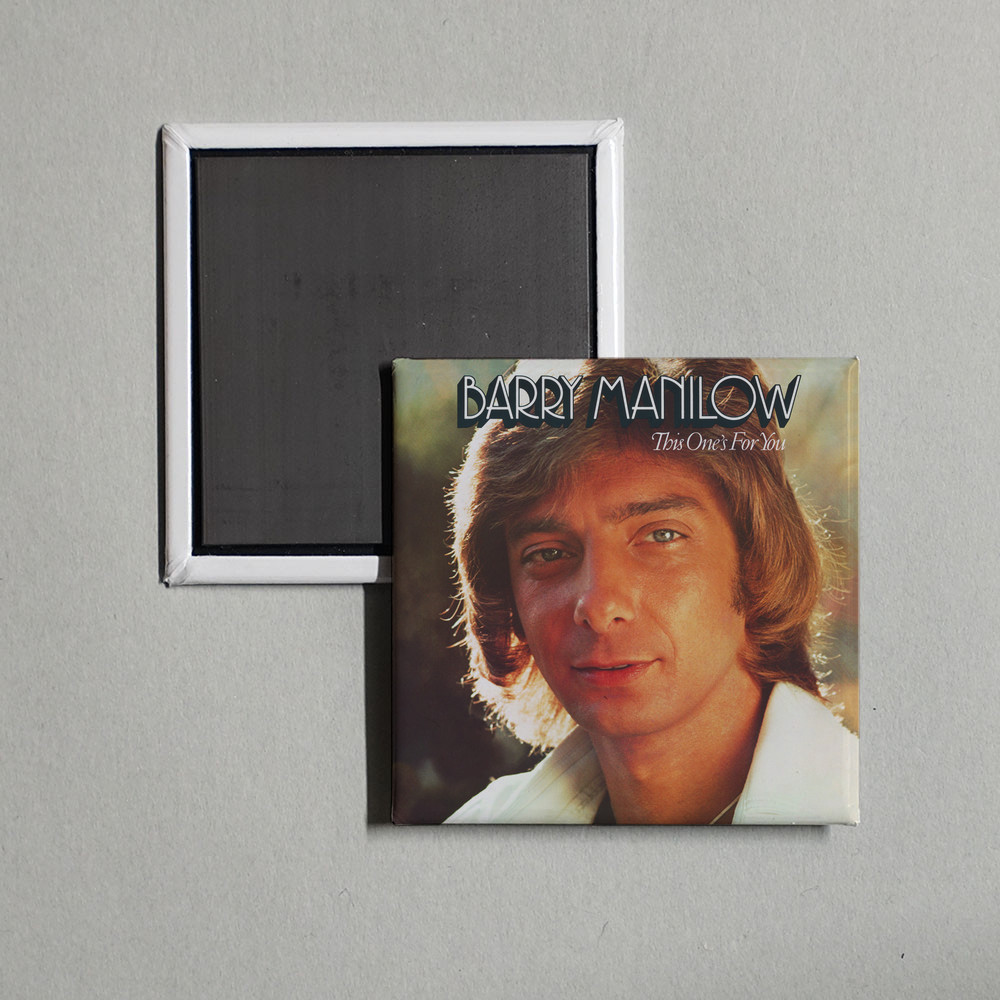 Barry Manilow - This One's For You Album Cover Locker Fridge Magnet