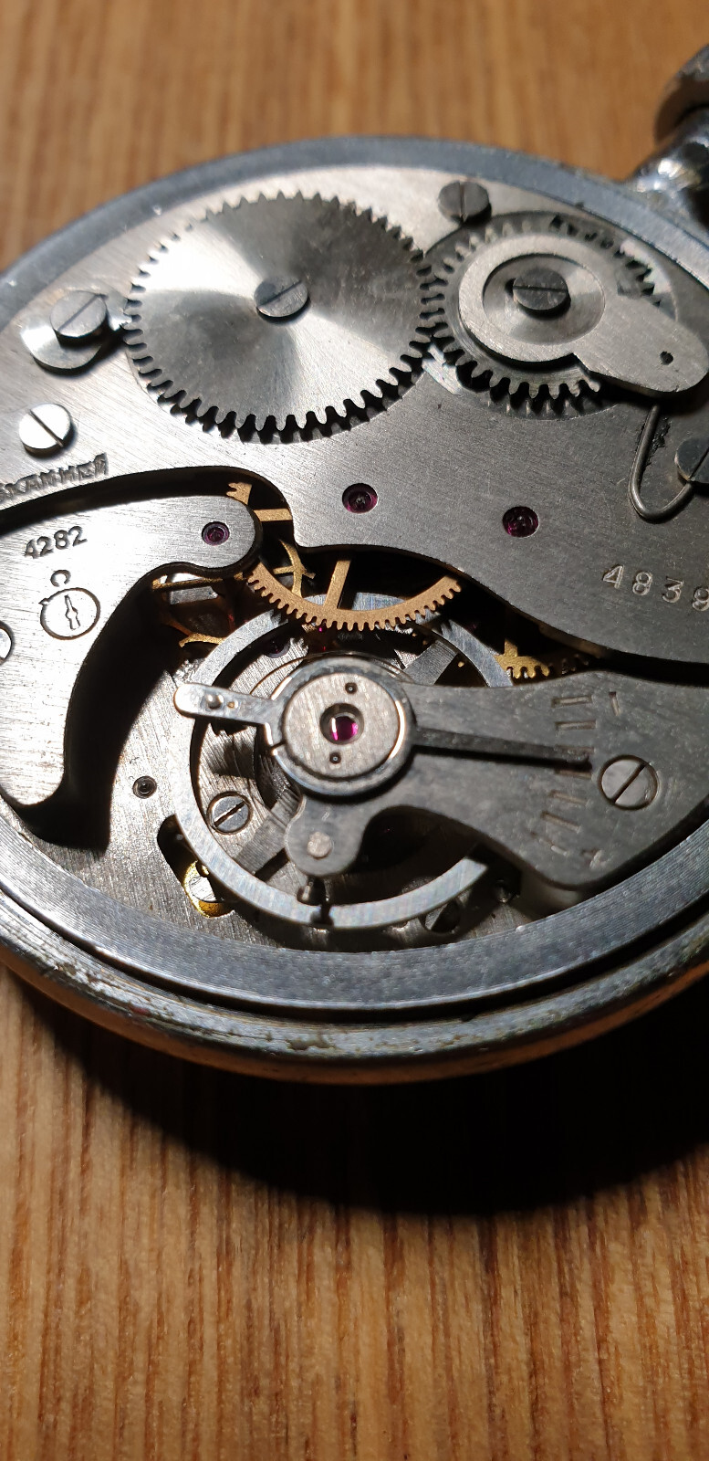 Vintage USSR Agate mechanical stopwatch