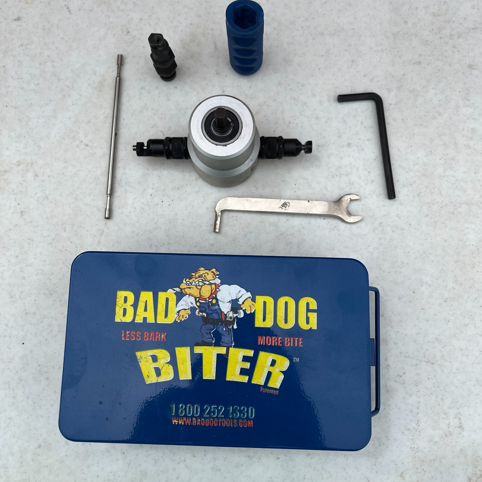 Bad Dog Biter For Sheet Material Metal. Less Bark More Bite! Used. Nibblerman.