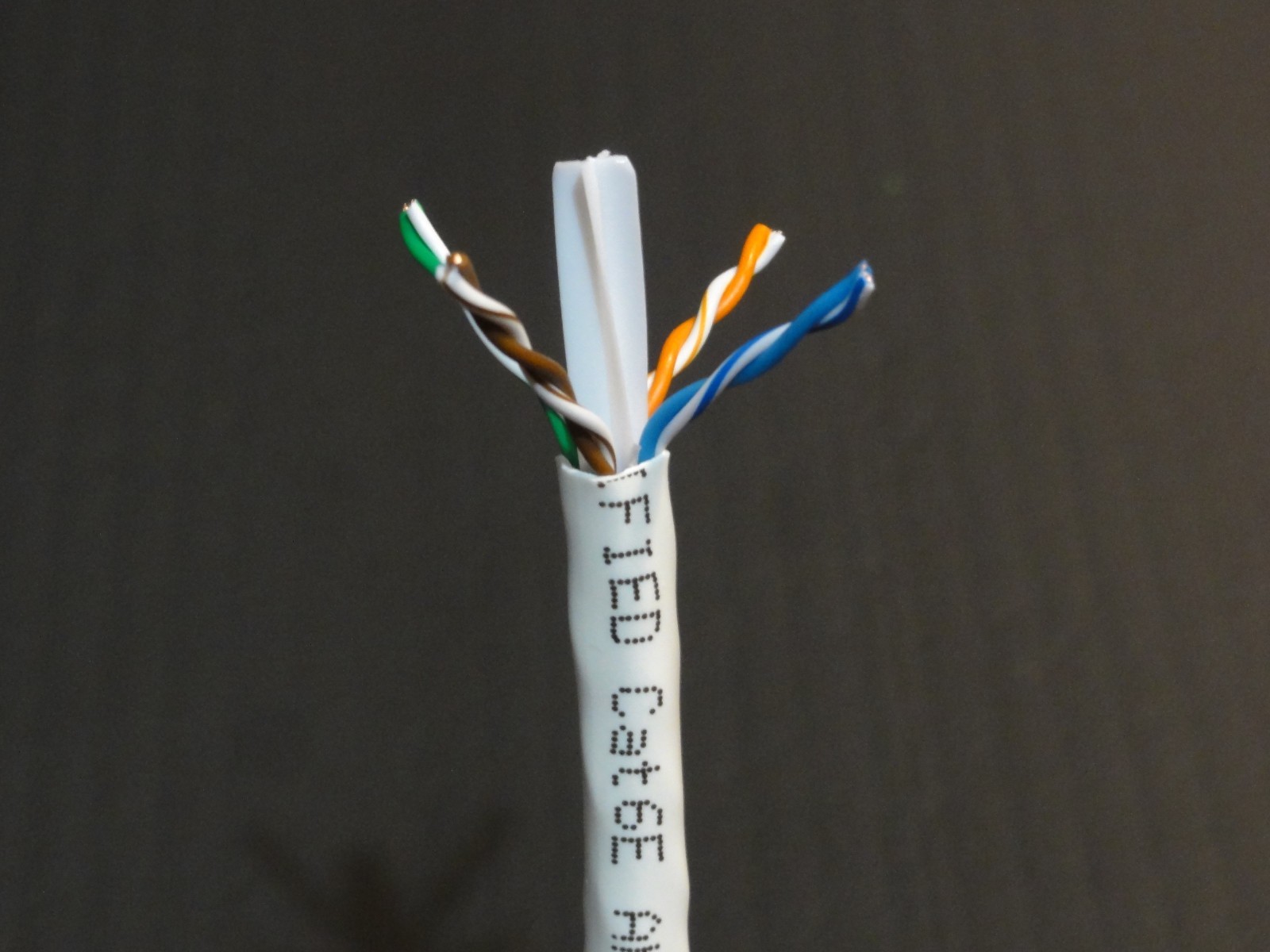 3ft to 100ft Cat 6e / Cat6 Pure copper, Solid core, Straight, Crossover, Cable