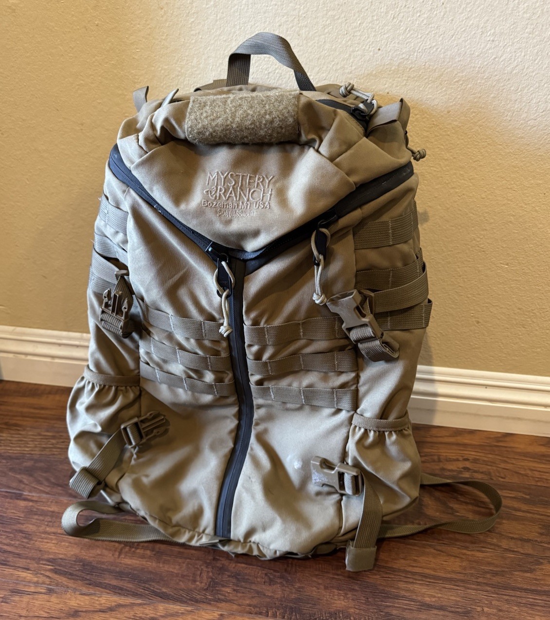 Mystery Ranch 3DAP Assault Backpack Coyote Brown BVS SEAL NSW DEVGRU CAG