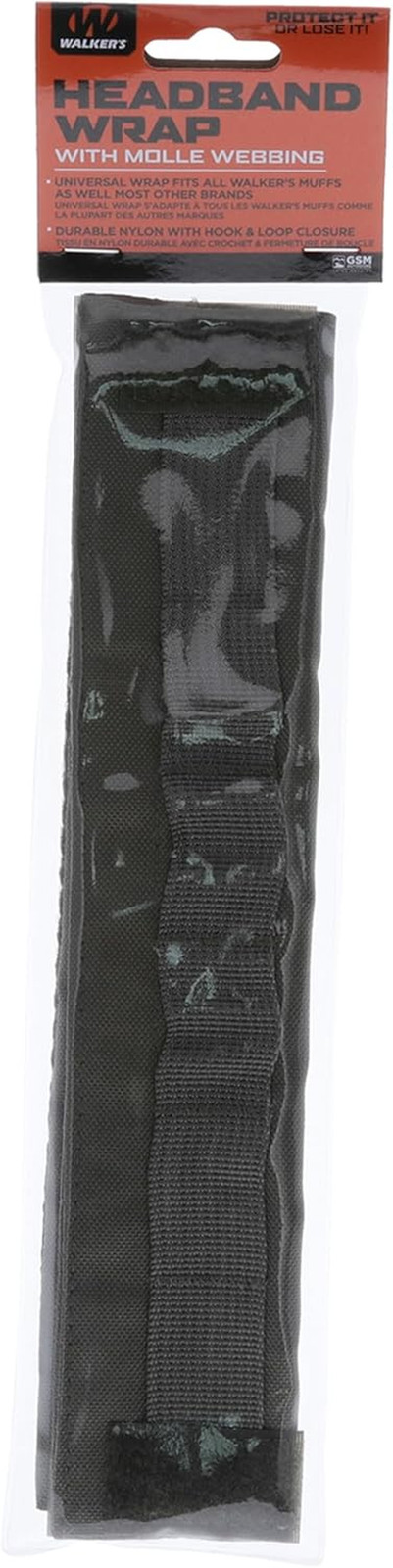 Walker’s Universal Headband Wrap for Earmuffs – Breathable & Cushioned Fit