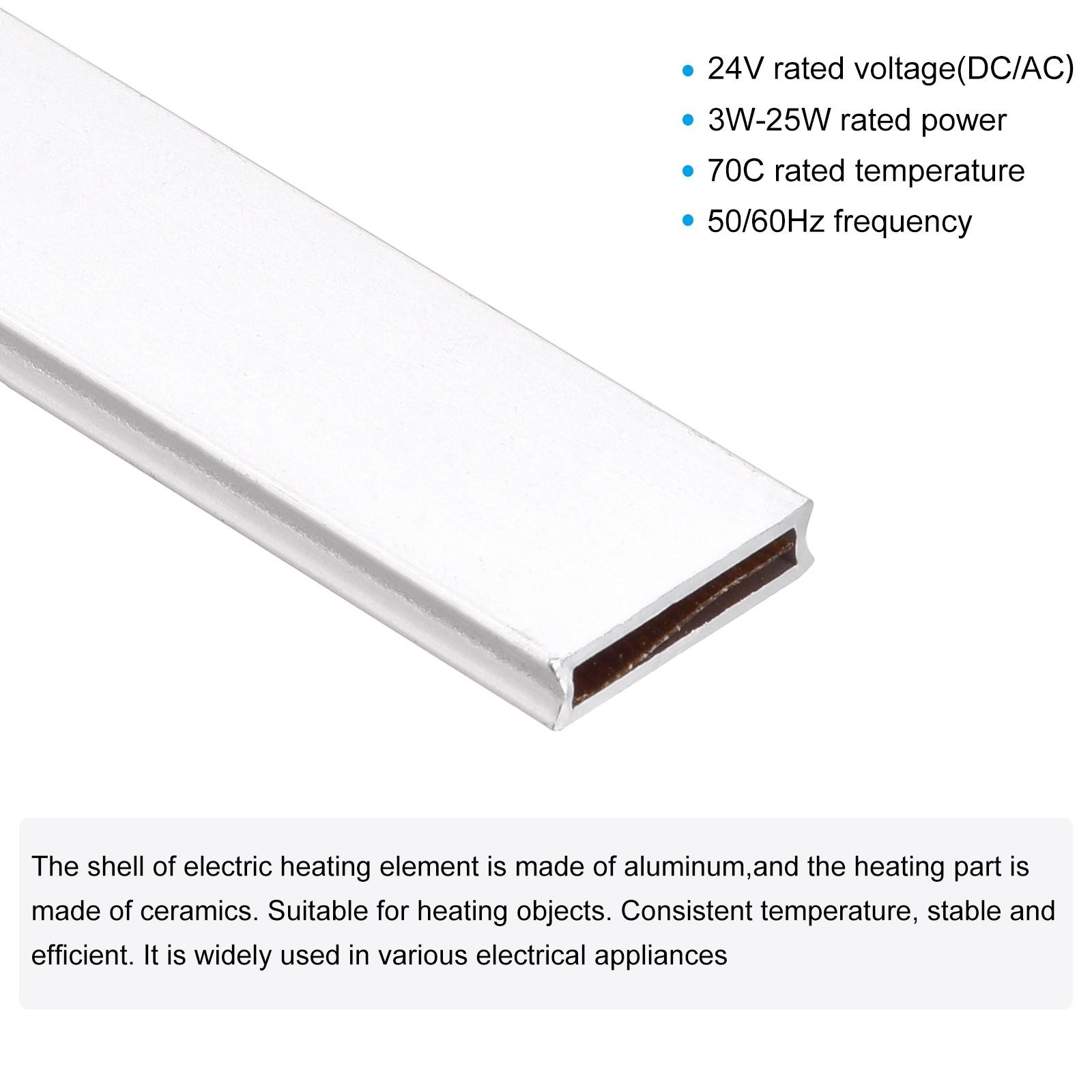 Heating Element 24V 3W-25W 70C Consistent Temperature Ceramic Thermostatic