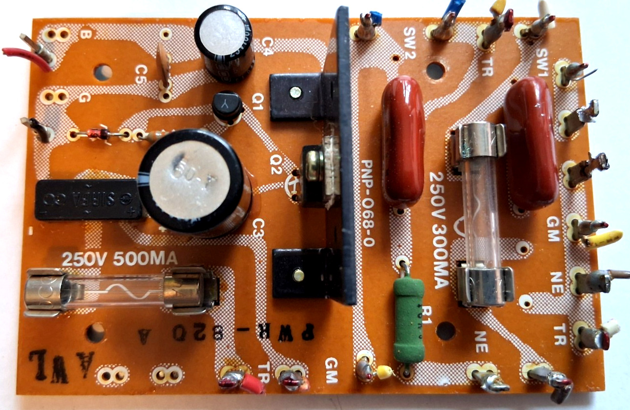 Pioneer PL-530 Stereo Turntable Parting Out Power Supply Board PNP-068-0