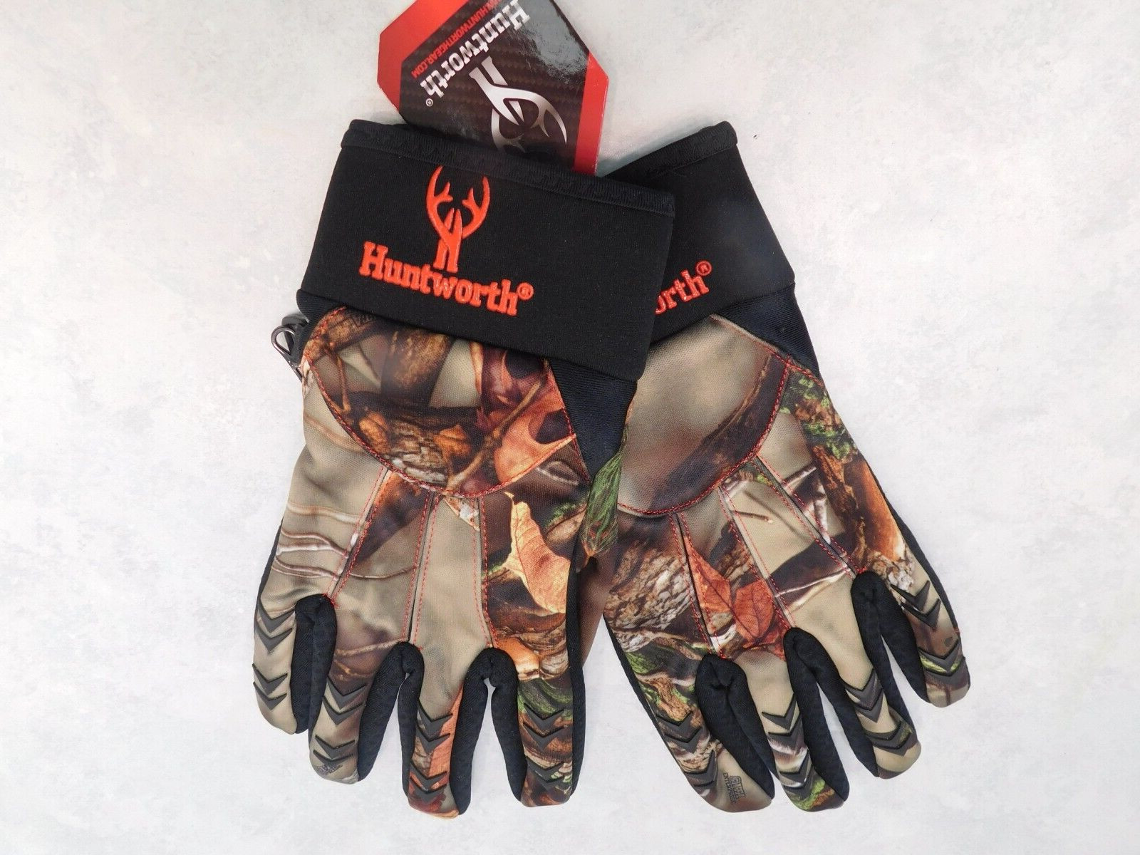 HUNTWORTH MEN'S TECH SHOOTERS MID WEIGHT CAMEO GLOVE SIZE LG/XLG