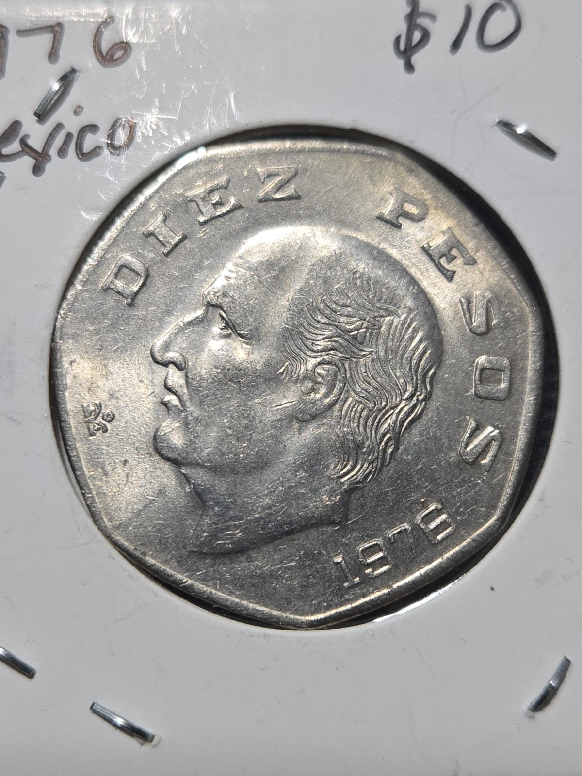 MEXICO ~ 1976 ~ 10 Pesos ~ Uncirculated