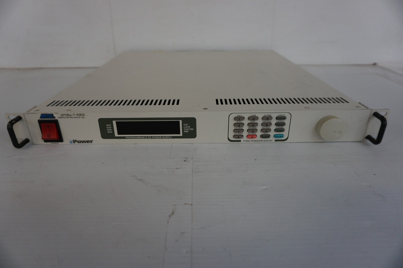 ^^ AMREL SPD-50-7-K0E0 PROGRAMMABLE DC POWER UNIT (JGL3)