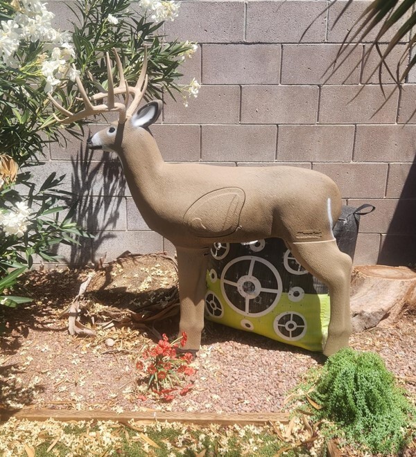 3D Buck Deer Archery Target 48" Life Like for Broadhead & Field Tip Arrows