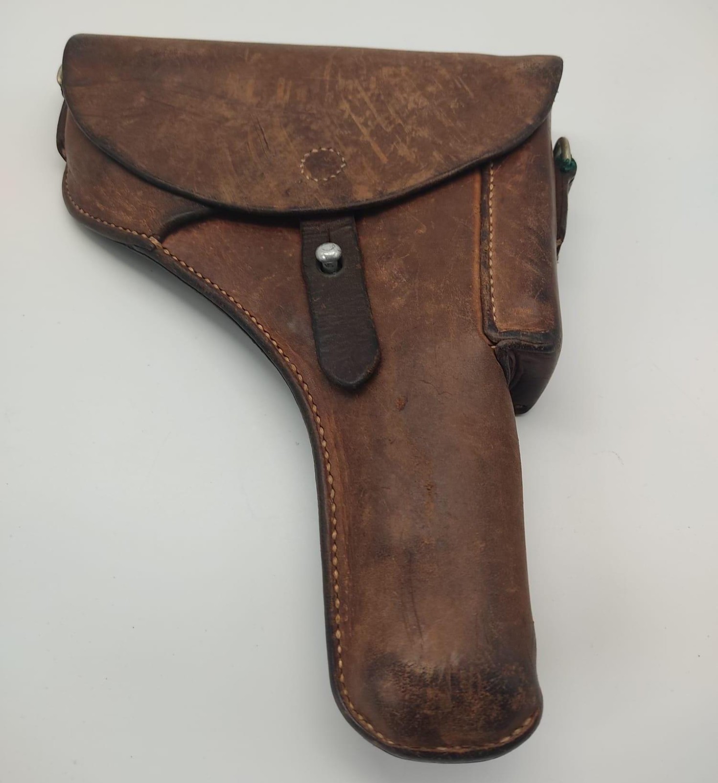 Fine 1951 Swiss SIG P210 P49 P-210 Pistol leather holster army military VTG 51