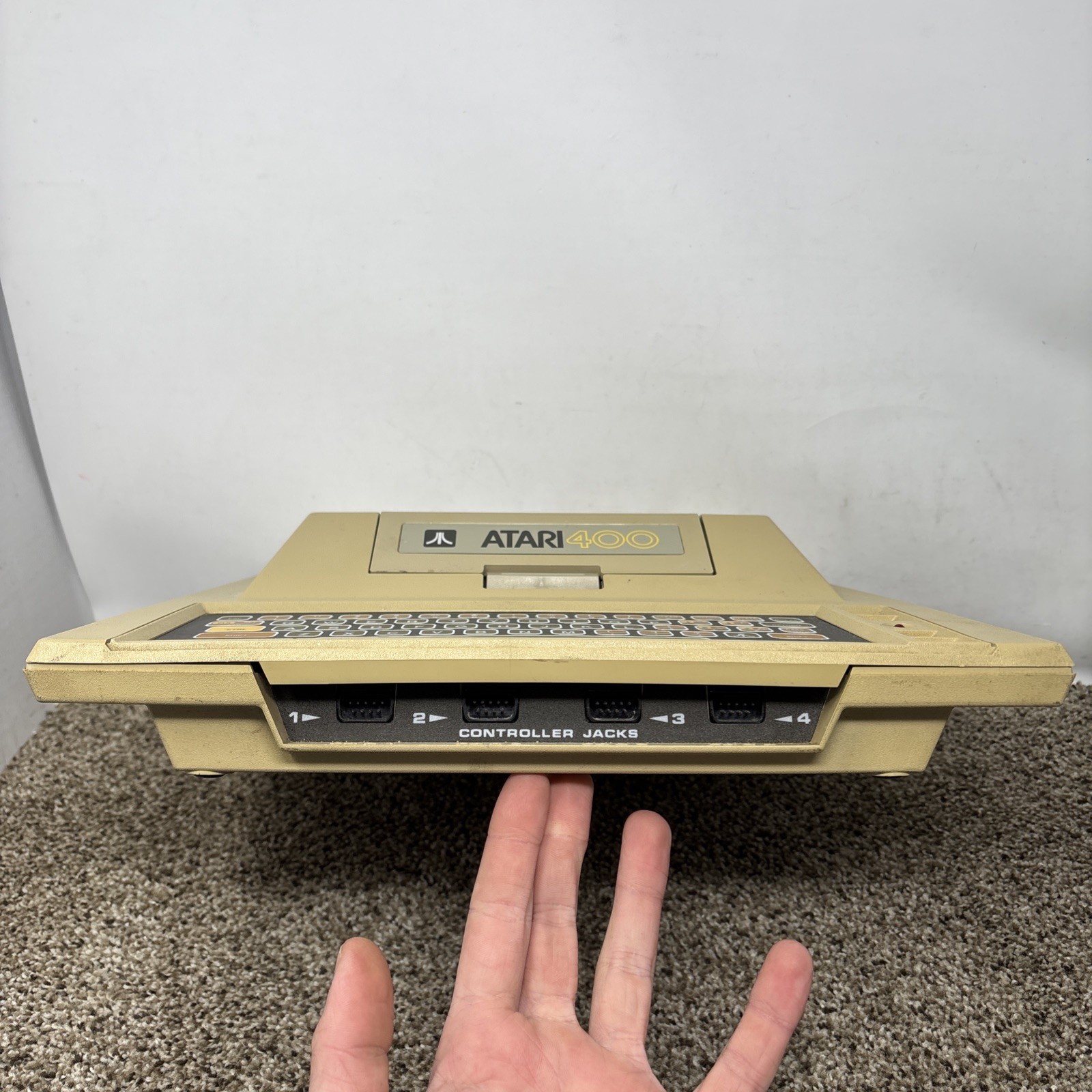 Atari 400 Vintage Computer With 48k RAM UPGRADE Computer Only Tested