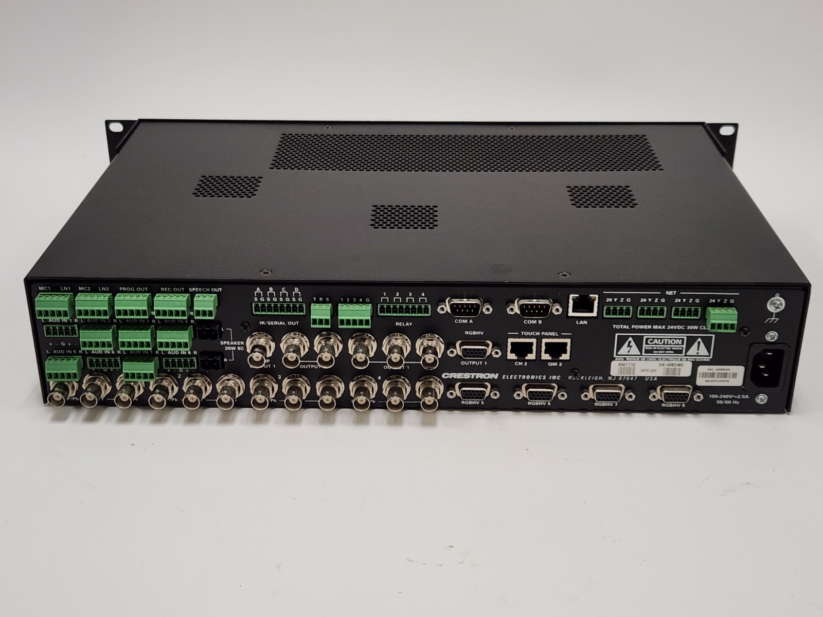 Crestron MPS-200 Multimedia Presentation System Controller