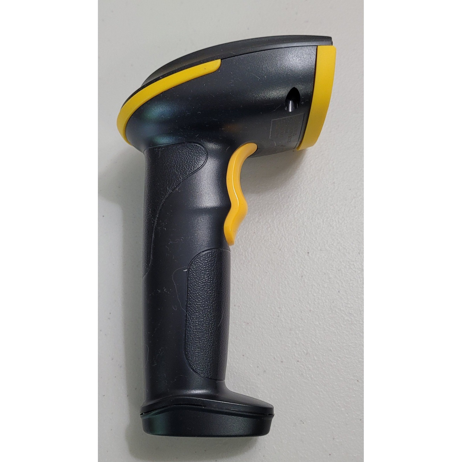 Inateck BCST-21 Wireless Barcode Scanner Black Yellow Handheld New Open Box