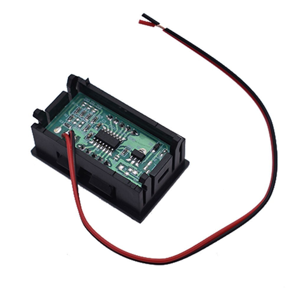 6 PACK DC 4.5-30V 3Digital Display Voltage Meter Voltmeter Panel Motorcycle