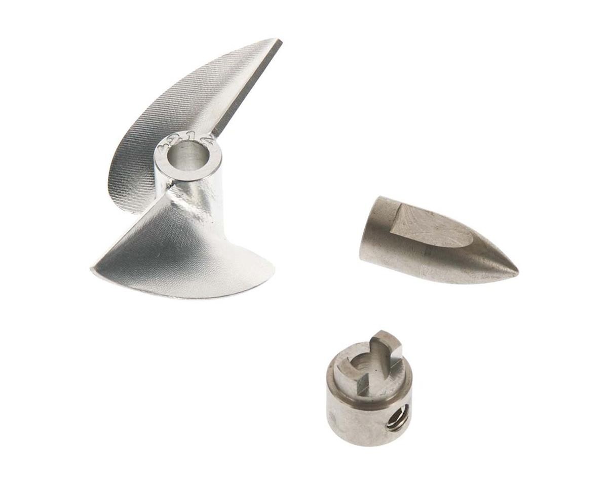 Hot Racing Propeller Set w/Bullet Nut for Traxxas M41/Spartan [HRASPN1000H]