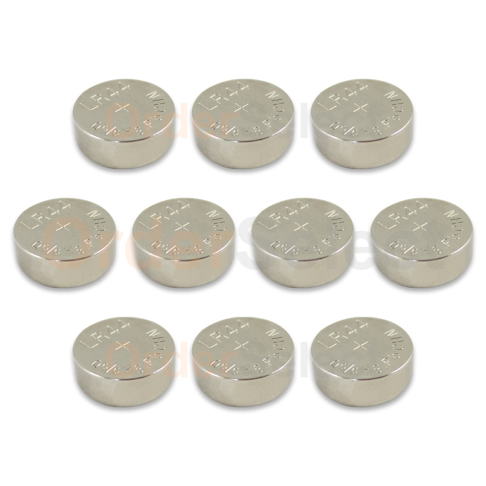 10 PACK NEW Battery Coin Cell Button 1.5V 303 357 A76 AG13 LR44 LR154 US Seller