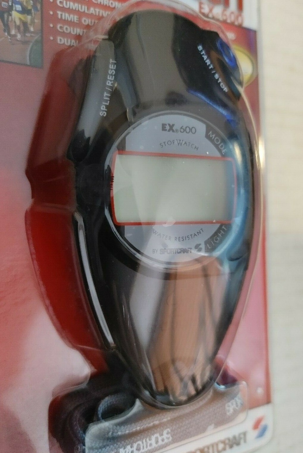 SPORTCRAFT STOPWATCH CHRONOGRAPH 8 FUNCTIONS MODEL EX 600