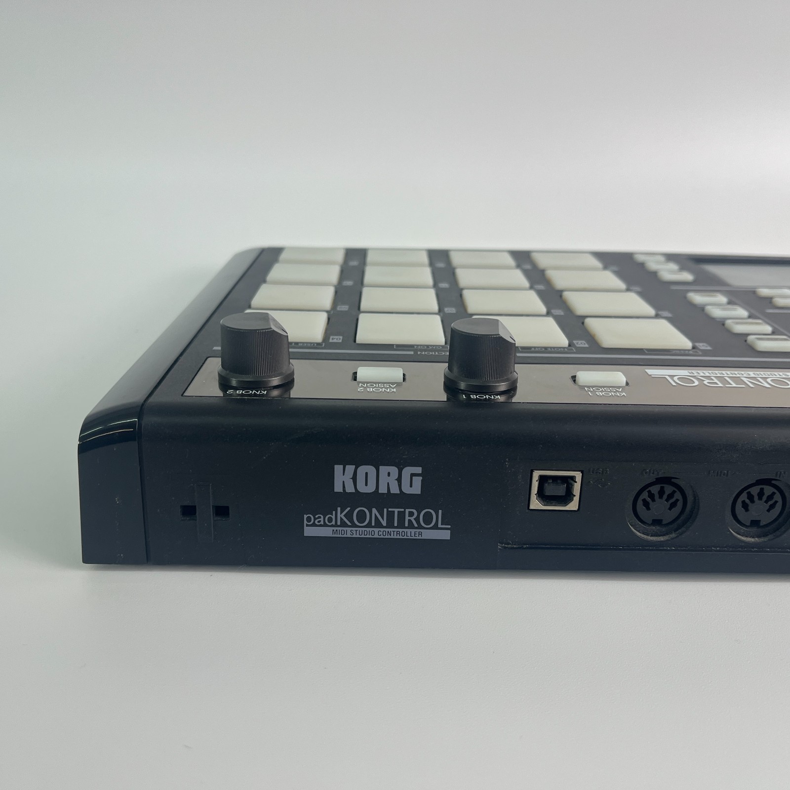 KORG KPC-1 padKONTROL Black MIDI Studio Controller Drum Pad - Tested & Working