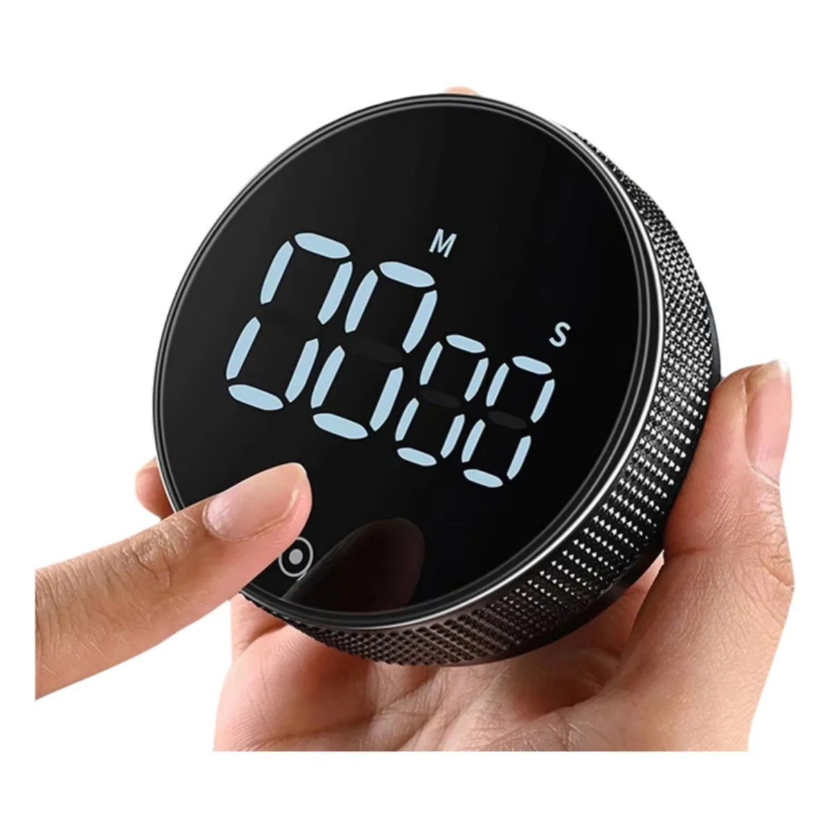 Magnetic Digital Kitchen Timer Rotary Countdown Cooking Timer Stopwatch