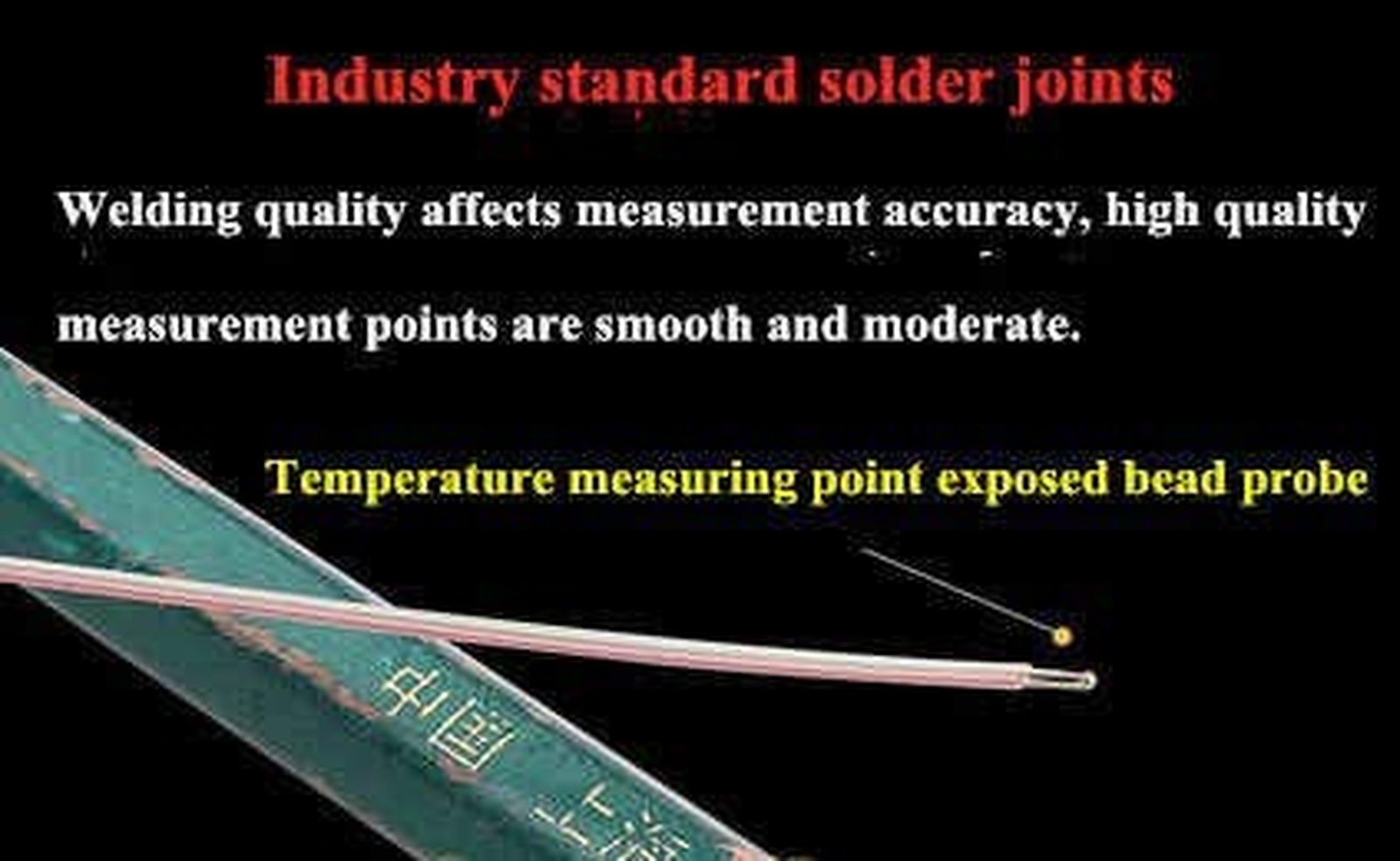 5pcs Pack High Accuracy K Type Mini-Connector Thermocouple Temperature Probe ...