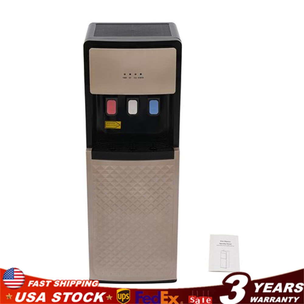 Bottom Loading Water Cooler Dispenser with Hot, Cold, and Room Temperature