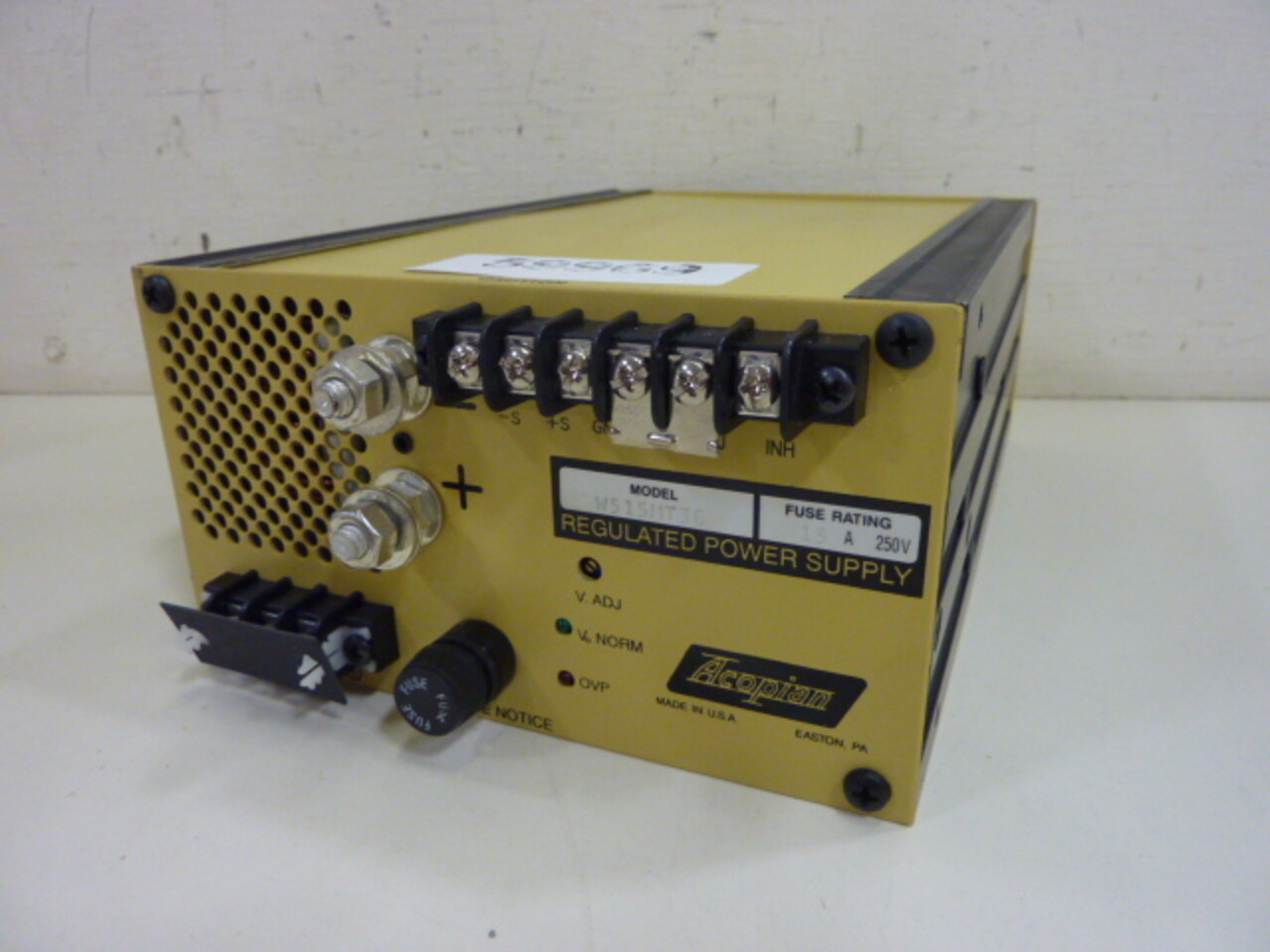 ACOPIAN Power Supply W515MT36 Used #59969