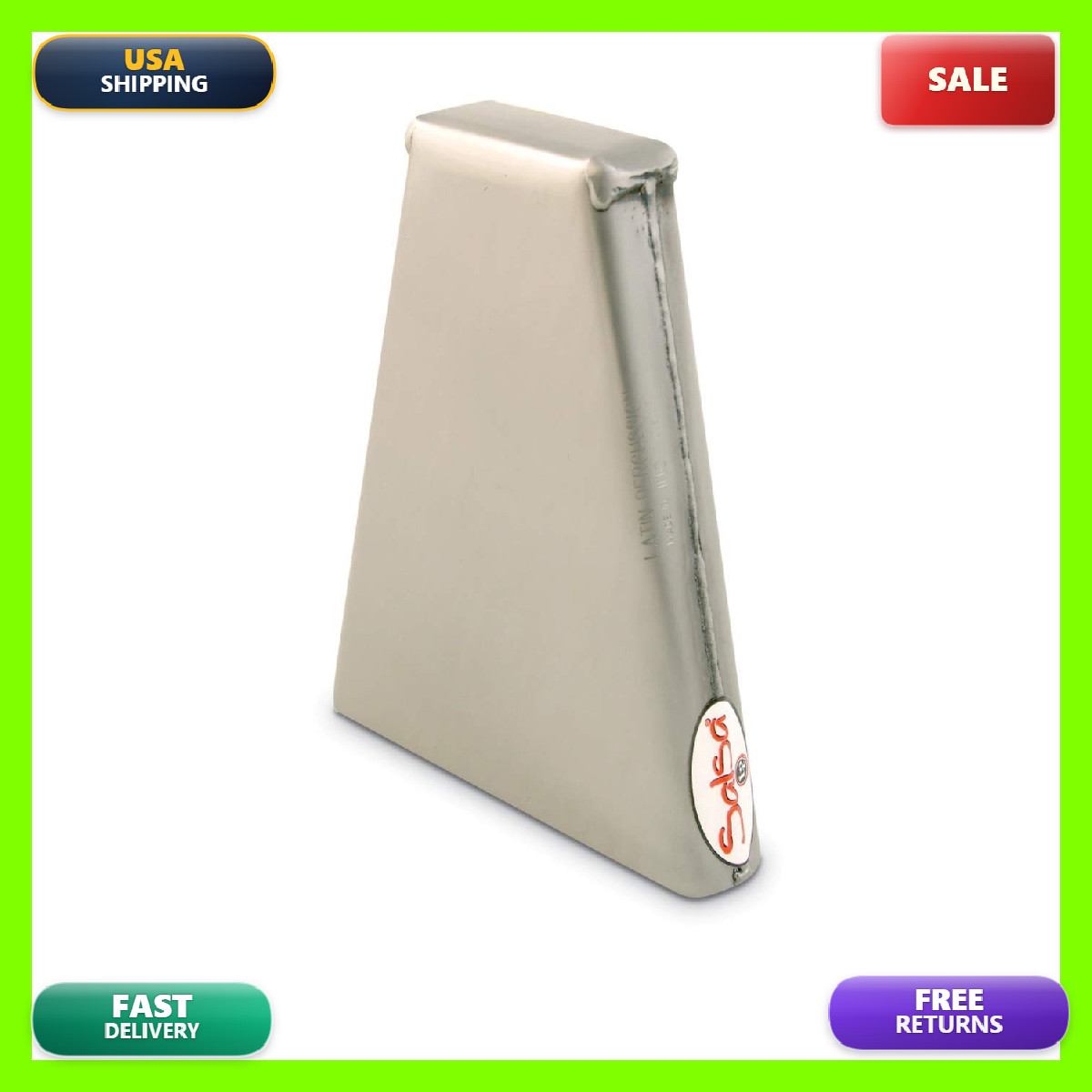 Latin Percussion Es-15 Salsa Barrio Bellsilver