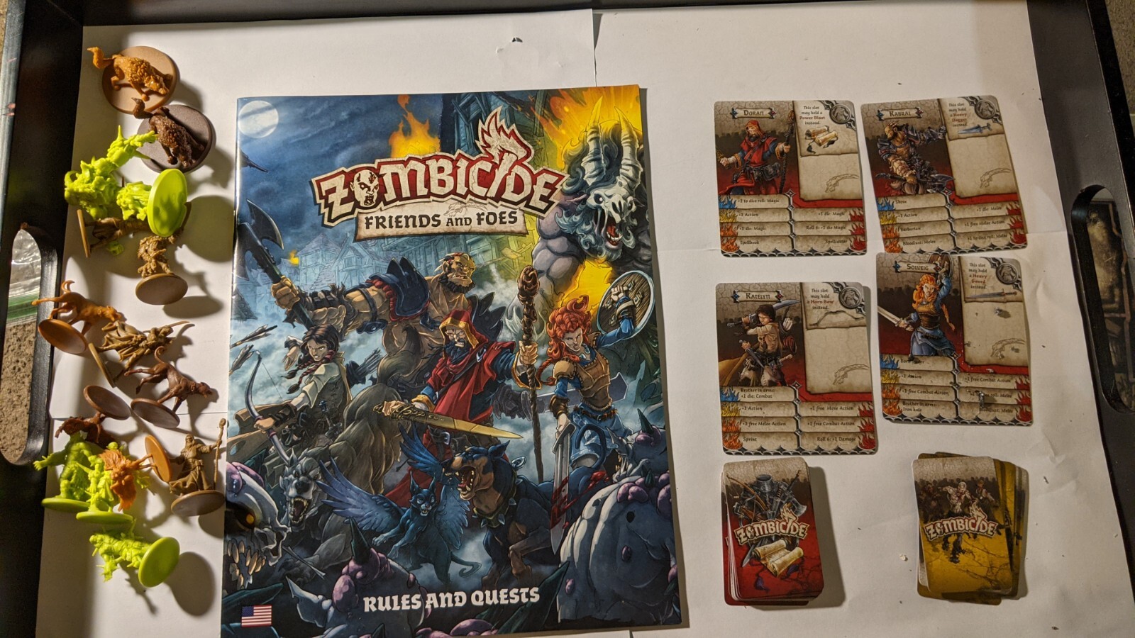 Zombicide: Friends & Foes - Choose Your Replacement Parts - S128