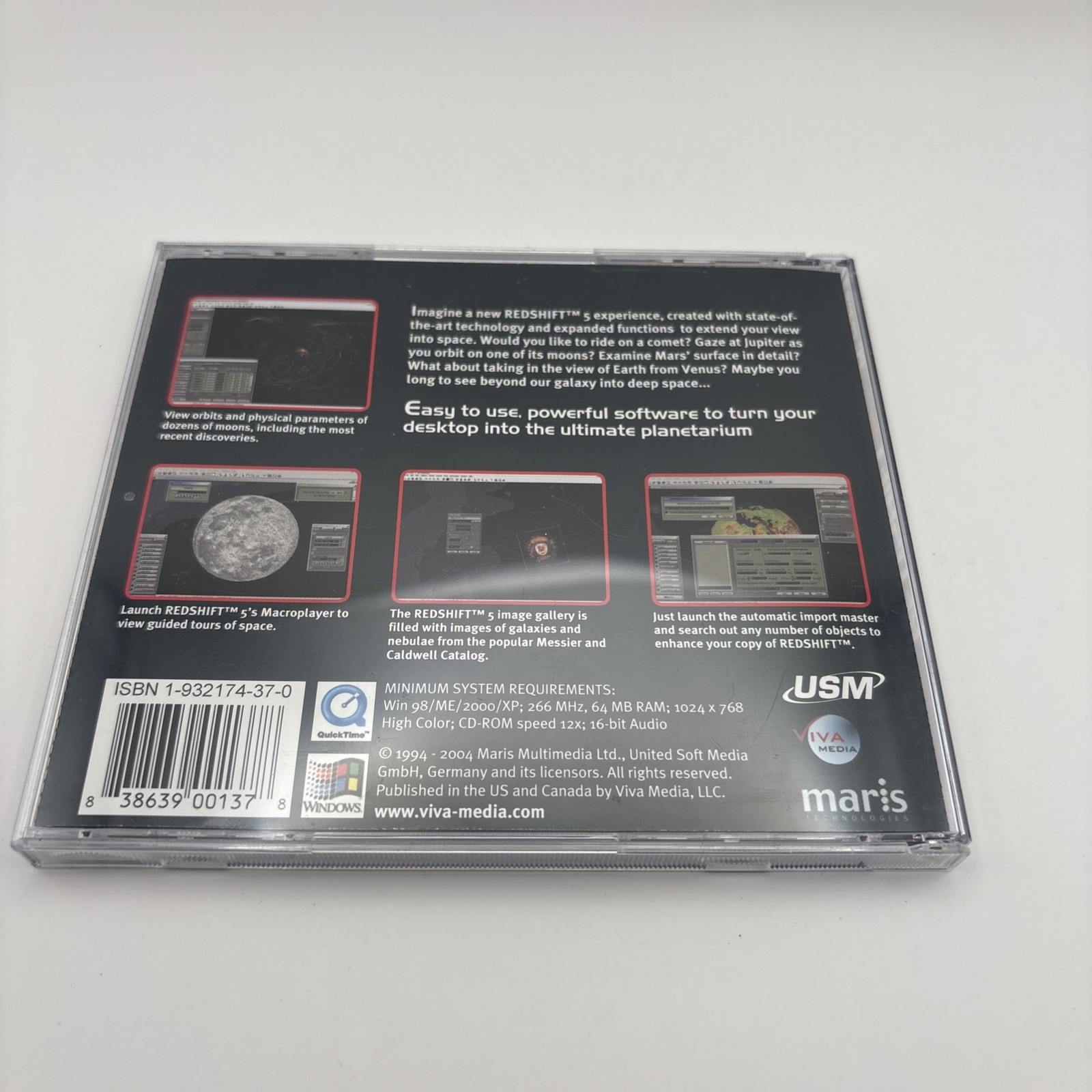 Redshift 5 The Ultimate Planetarium Software With Original Manual