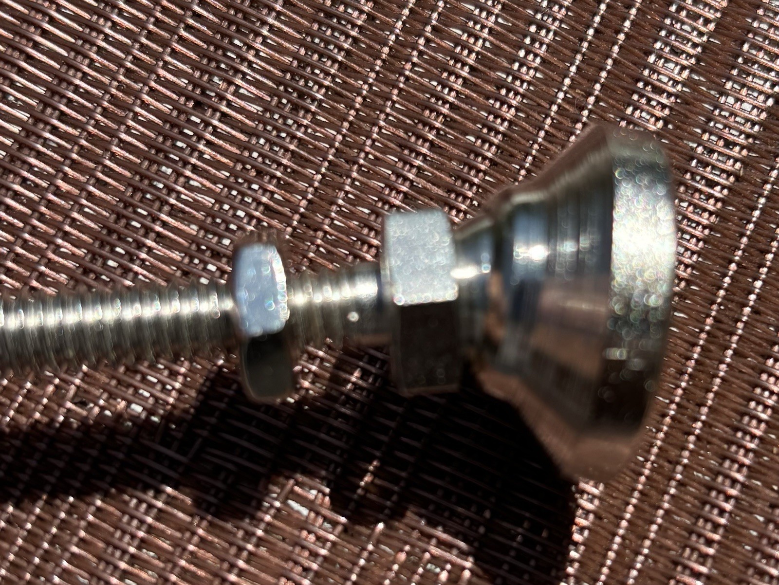 Level-It Leveling Mounts Swivel Stud 1/4-20 Thrd 2 1/2” Thread Length 1” Diam