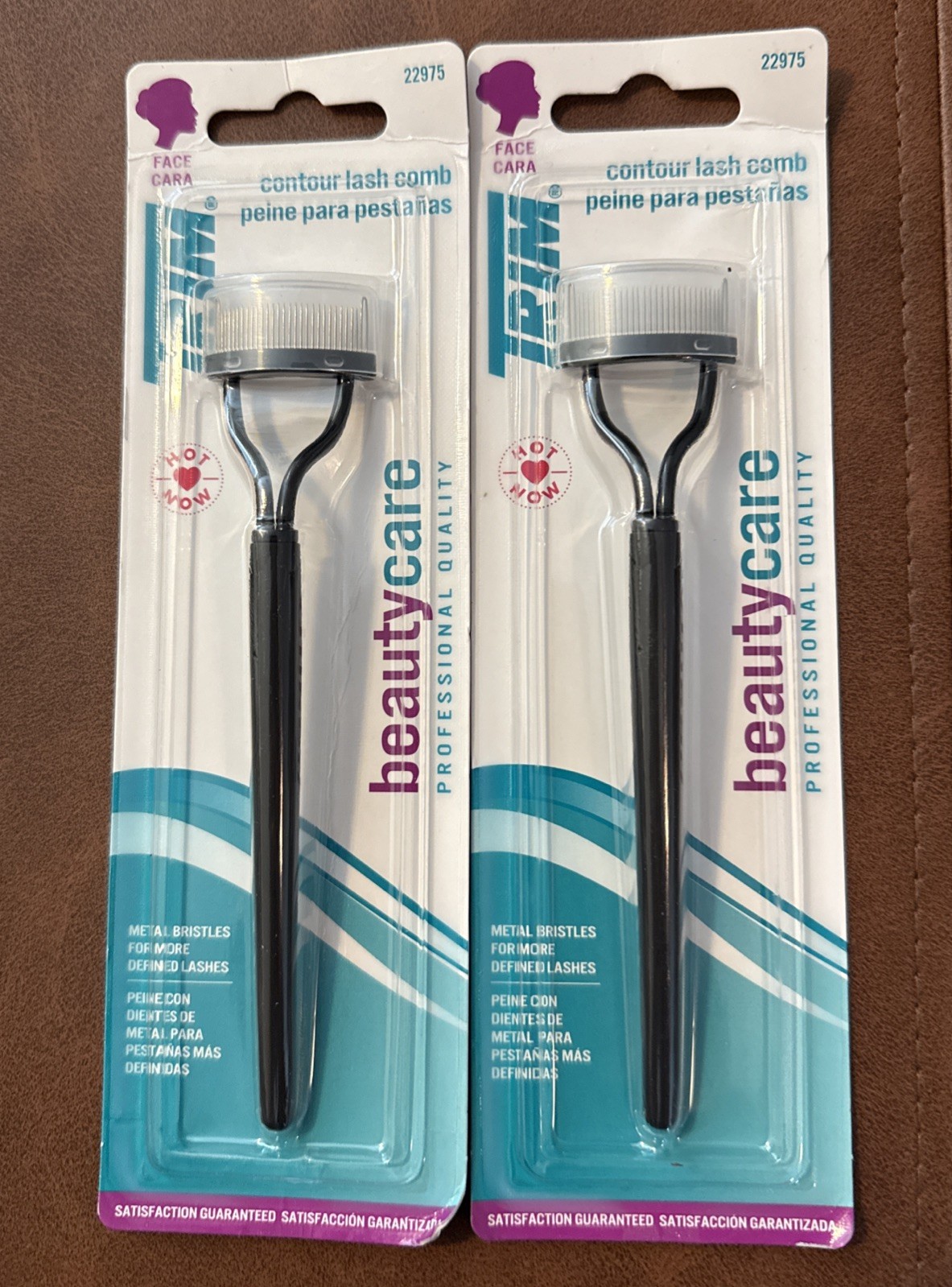 2 Pack Trim Beauty Care Contour Lash Comb B6