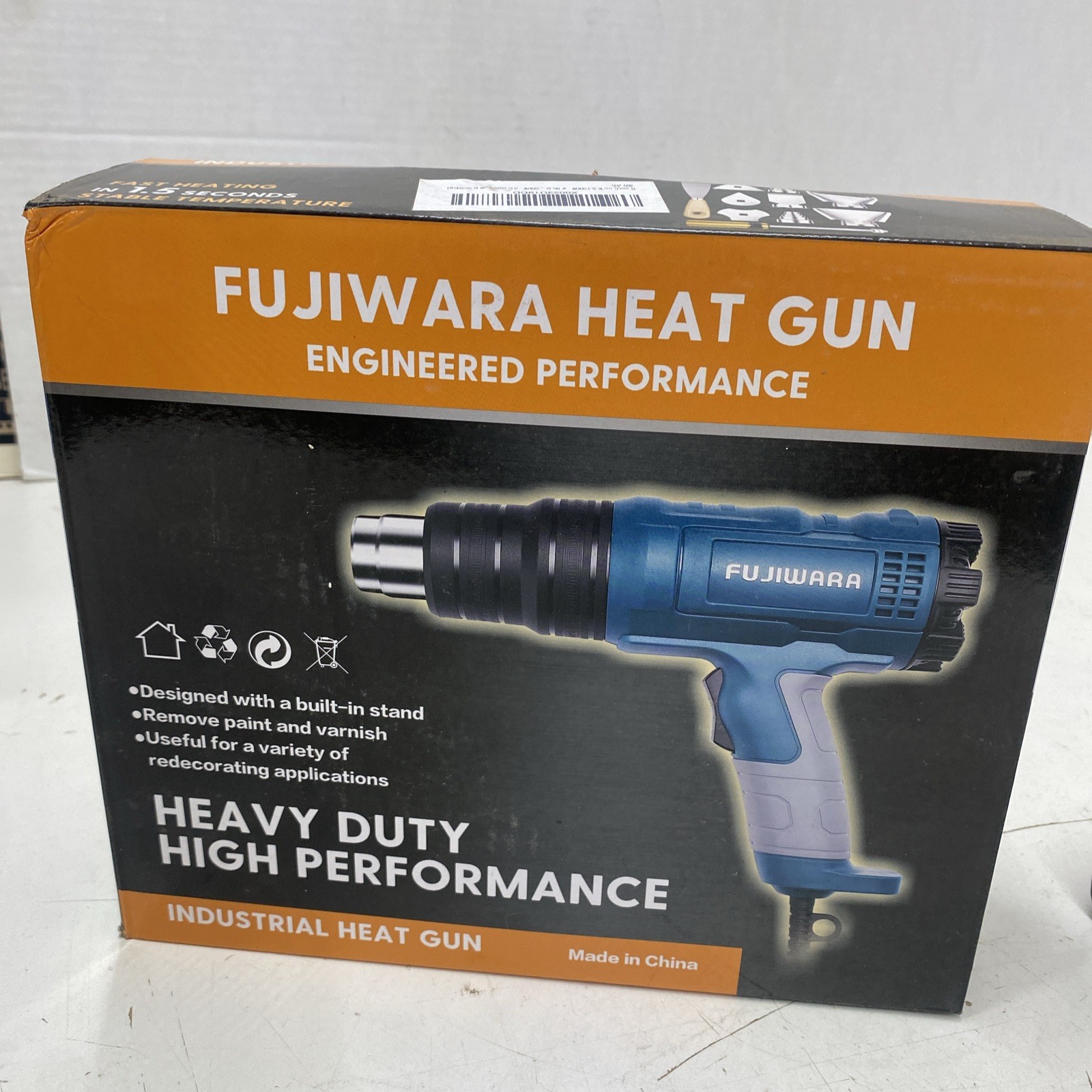 Fujiwara Heat Gun Kit QRF101 1500W Heavy Duty High Performance Industrial Heat