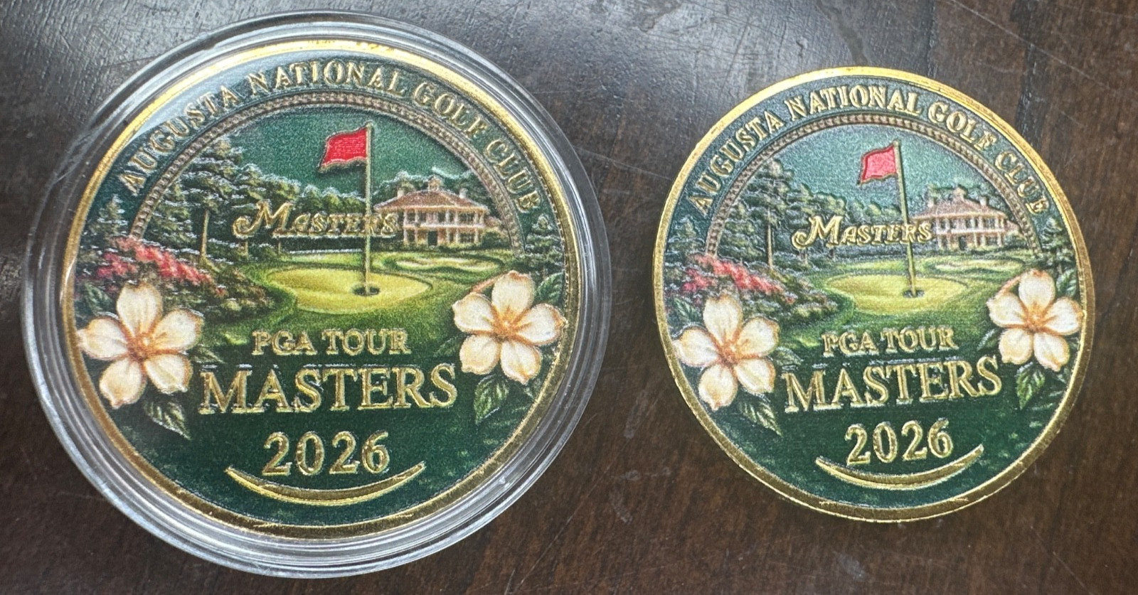 New 40mm 2026 Masters Coin/ ball marker