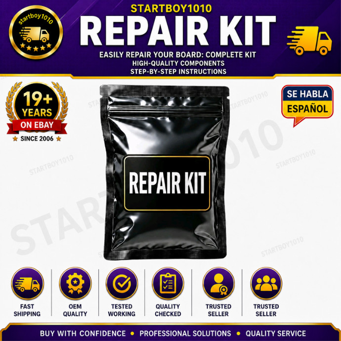 REPAIR KIT   SONY  XBR-65X850E 1-474-685-11 APDP-225A1   DEAD TV / NO POWER
