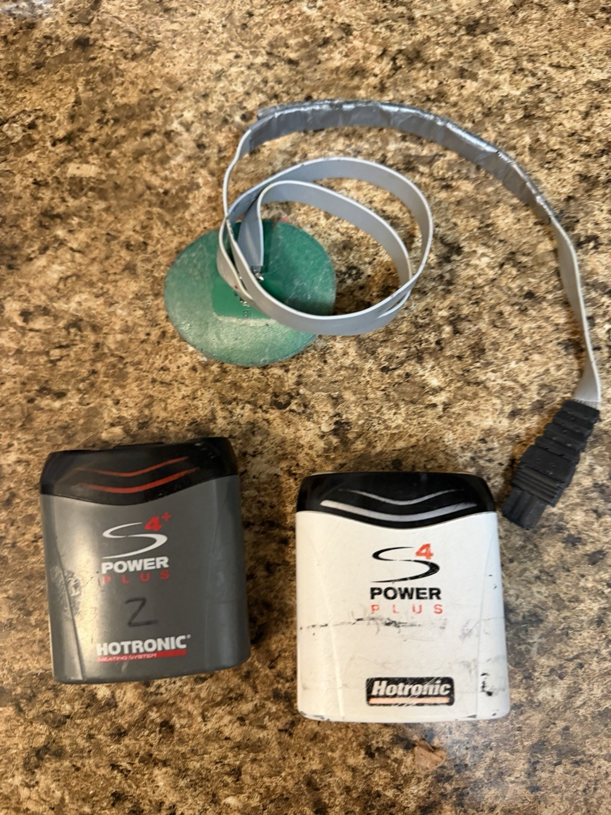 Two (2) Hotronic S4 Power Plus Battery Packs -Works Good!!