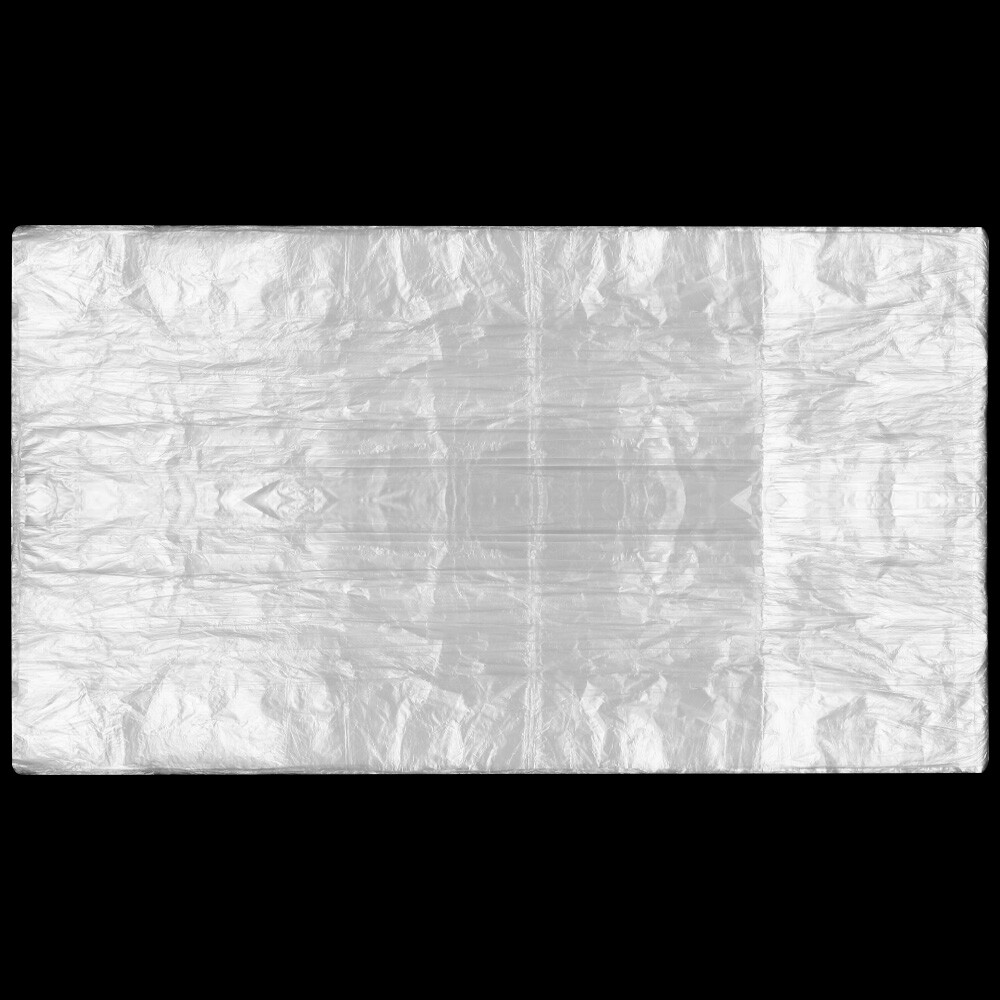 100 Pcs Disposable Plastic Bed Cover 35.4"x70.8" For Spa Massage Tattoos Bed
