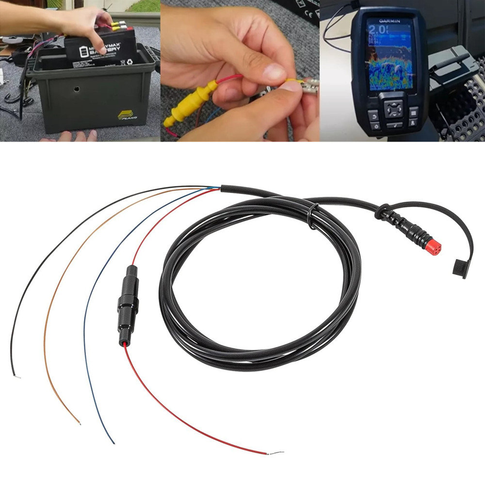 010-12199-04 Power/Data Cable 4-Pin For Garmin Striker VIVID 4cv 5cv 7cv 7sv 9sv