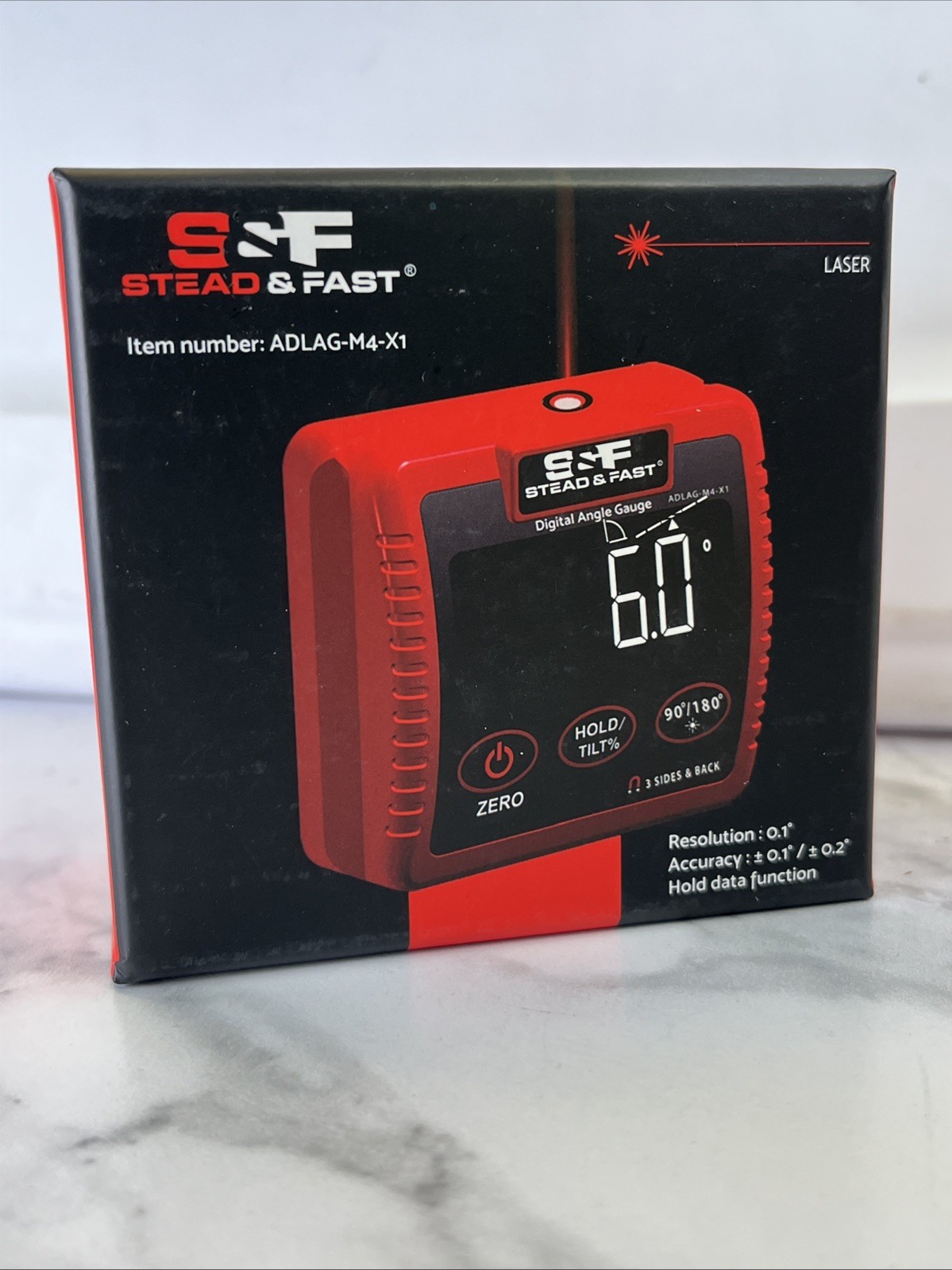Digital Angle Finder Gauge Magnetic Protractor Inclinometer Table Saw Angle Gaug